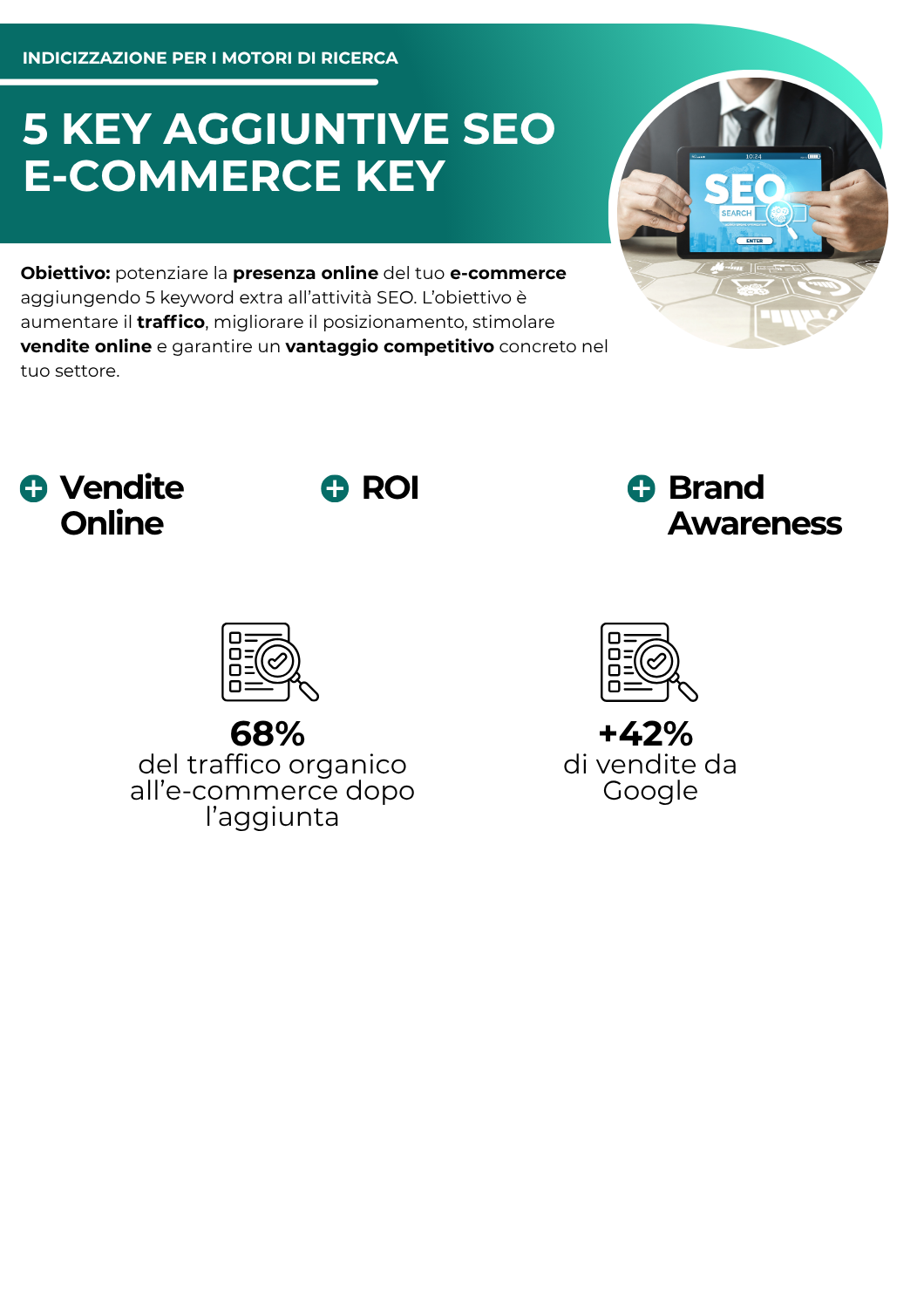 5 KEY aggiuntive SEO E-commerce KEY - indicizzazione per i motori di ricerca - netkom - modena