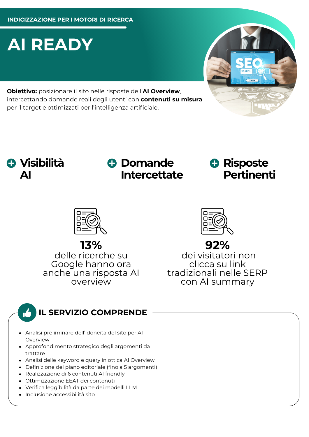 AI Ready - indicizzazione per i motori di ricerca - netkom - modena