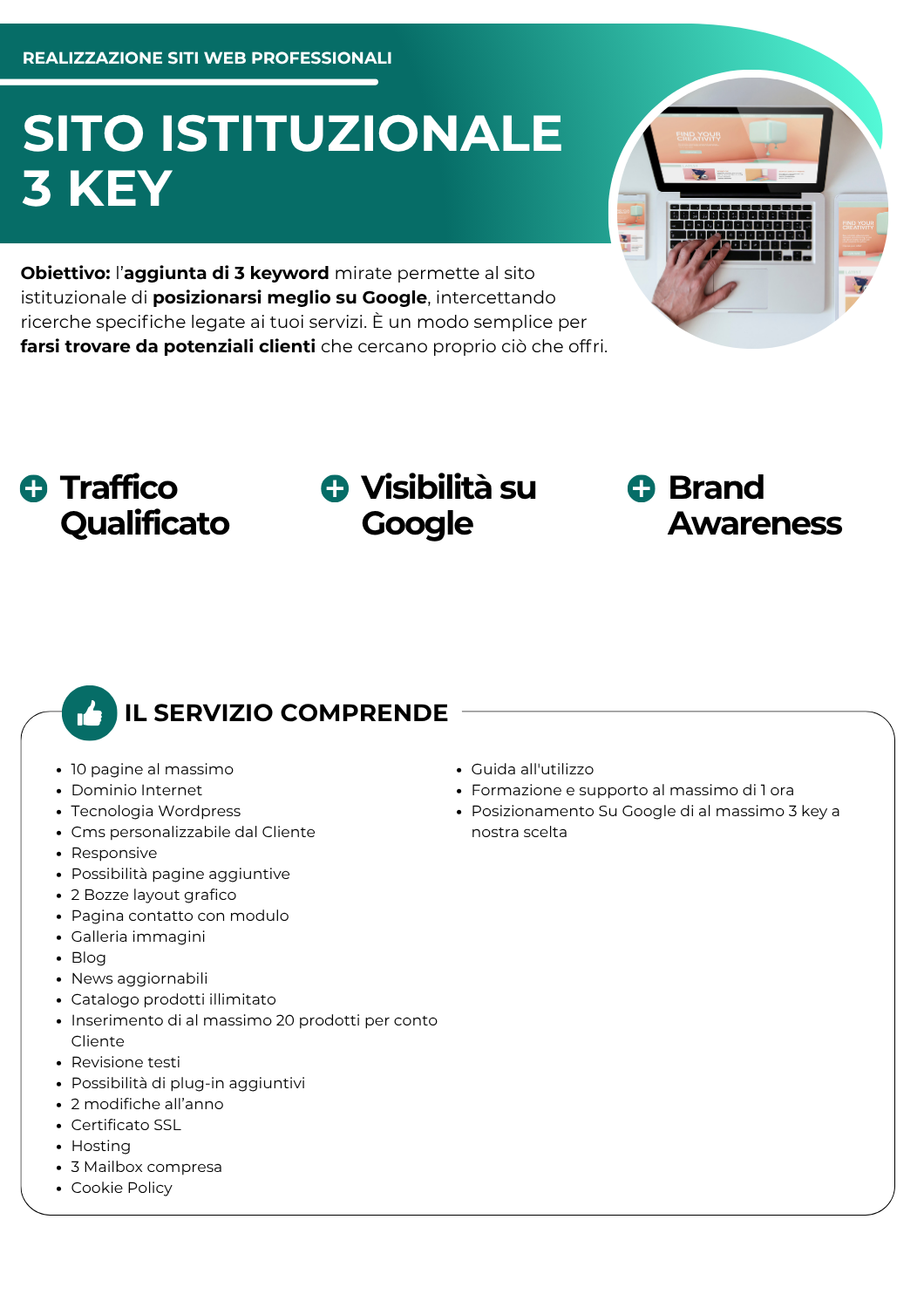 Sito Istituzionale 3 KEY - realizzazione siti internet - netkom - modena