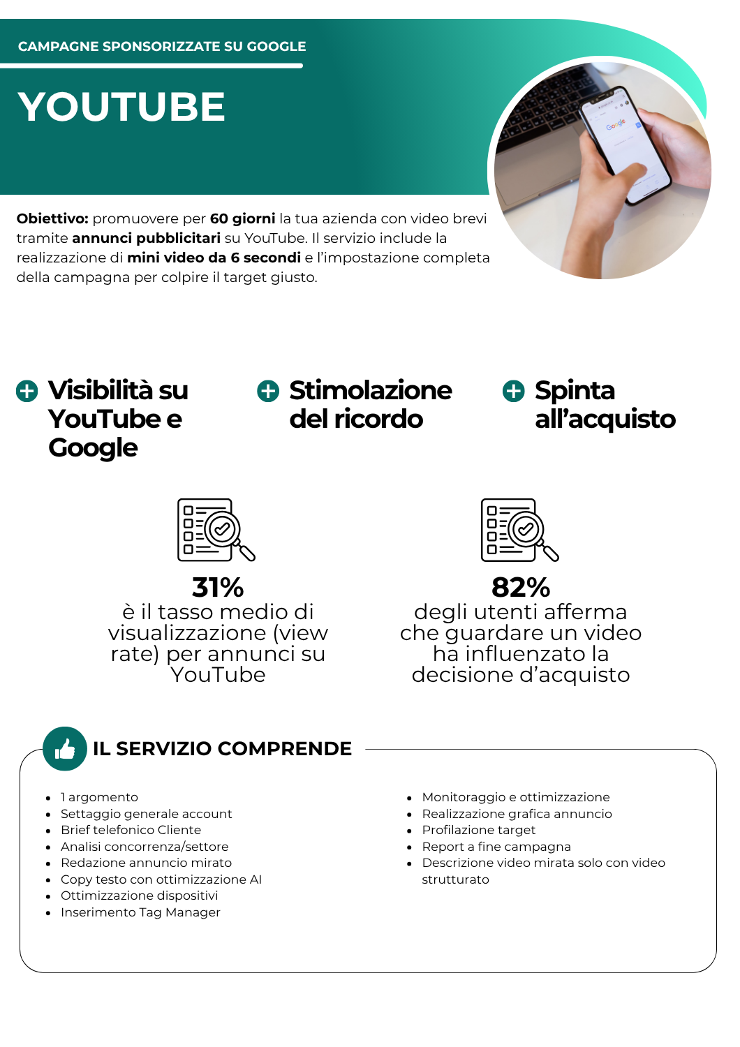 youtube - google ads - netkom - modena