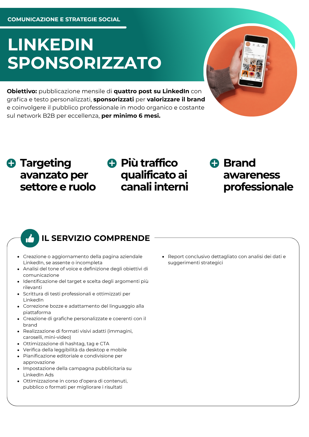 LinkedIn Sponsorizzato - comunicazione e strategie social - netkom - modena