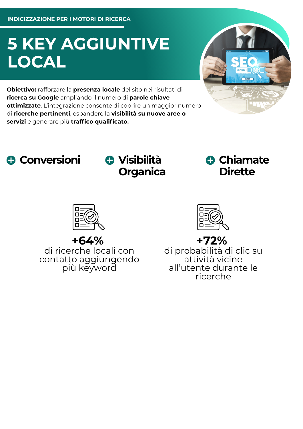 5 KEY aggiuntive Local - indicizzazione per i motori di ricerca - netkom - modena