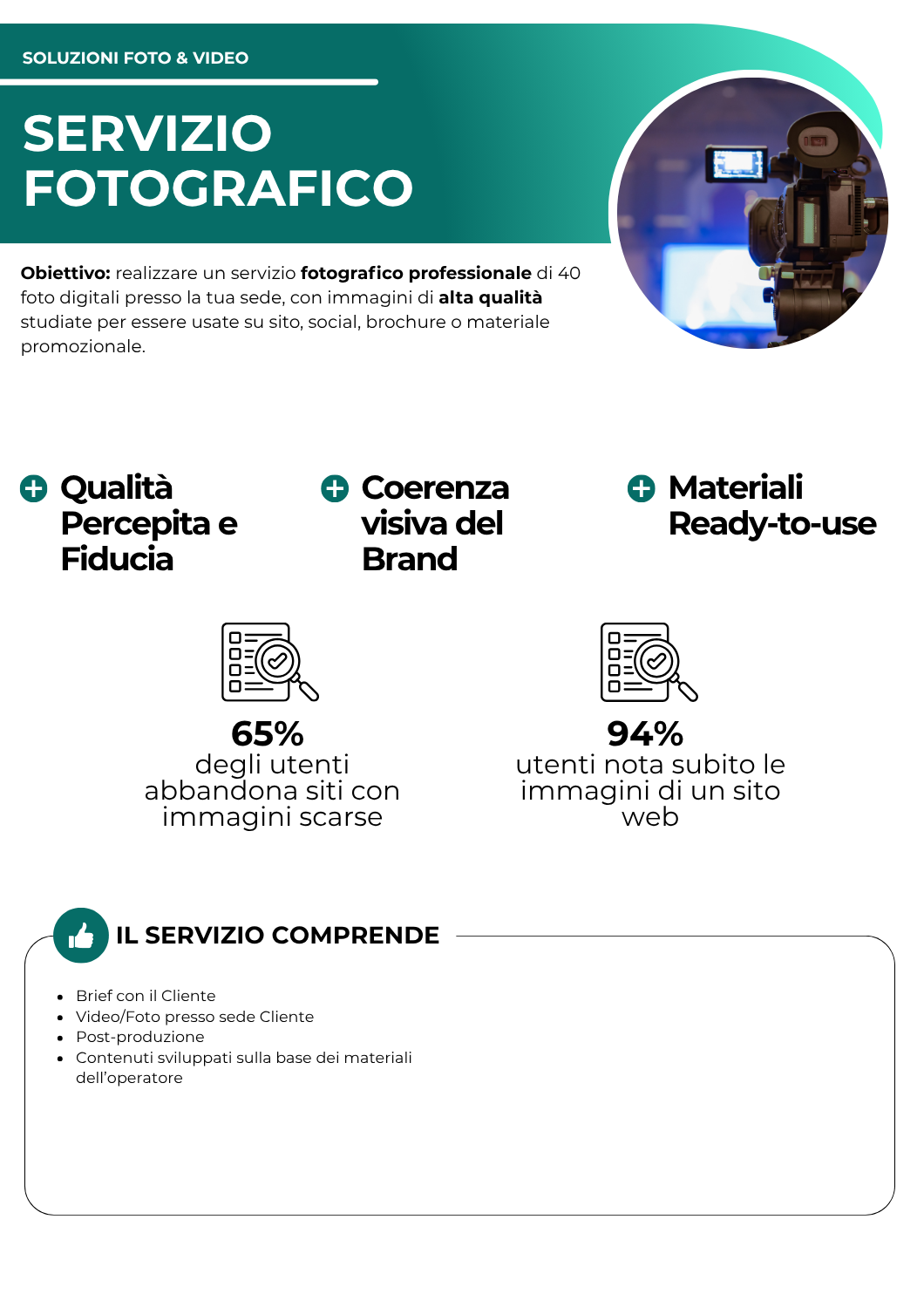 Servizio Fotografico - soluzioni foto e video - netkom - modena