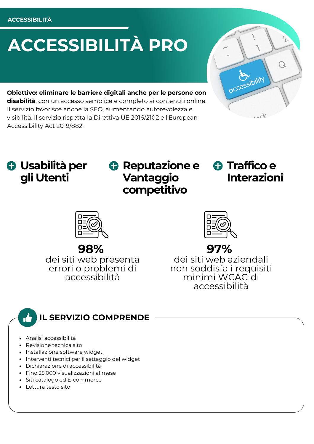accessibilità pro - accessibilità - netkom - modena